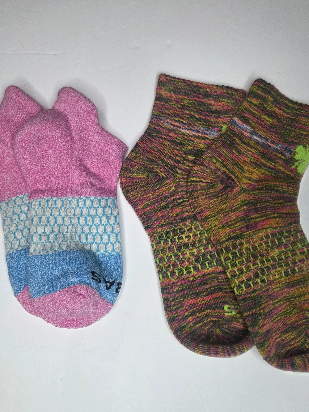 Women's Colorful Ankle Bomba Socks - Size Medium